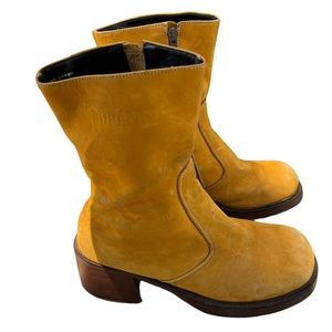 Vintage Durango Short Campus Suede Boots Size 7.5 — festival style!